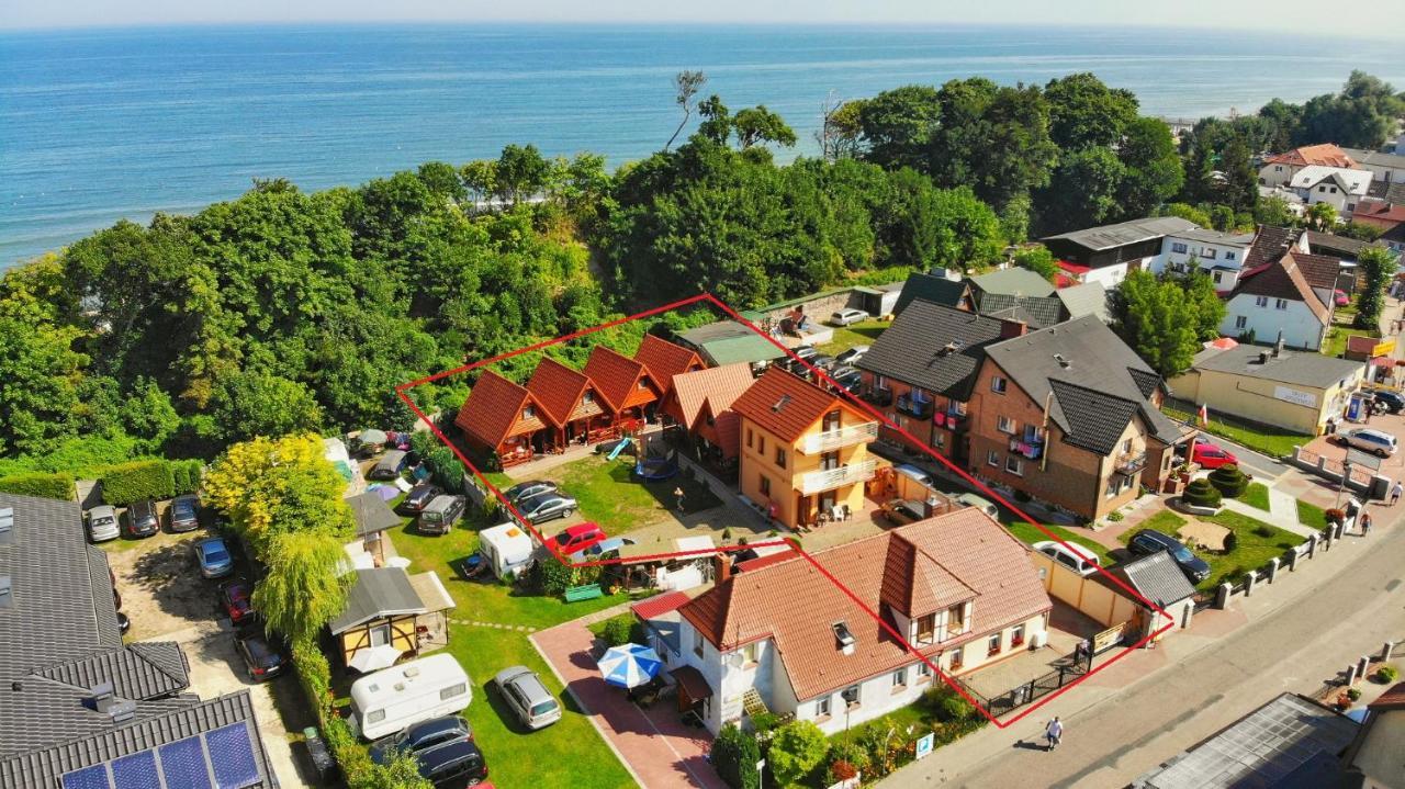 Domki Letniskowe Neptun Chłopy Exteriör bild